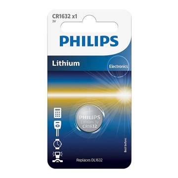 Philips CR1632/00B - Litiumnappikenno CR1632 MINICELLS 3V