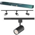 Philips - EASYLINK-kiskojärjestelmän kohdevalaisin 3xGU10/7W/230V 1m musta