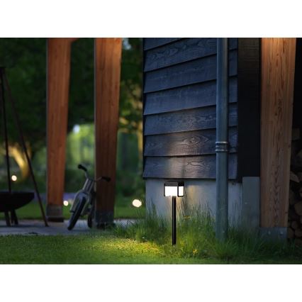 Philips - LED aurinkokäyttöinen lamppu liiketunnistimella ja hämäräkytkimellä EZRA LED/1,8W/3,7V 2600 mAh 3000K IP44