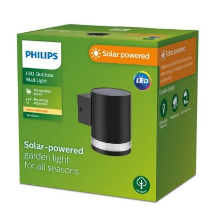 Philips - LED aurinkokäyttöinen seinävalaisin FYCE LED/1,5W/3,7V 1200 mAh IP44