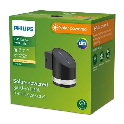 Philips - LED aurinkokäyttöinen seinävalaisin FYCE LED/1,5W/3,7V 1200 mAh IP44