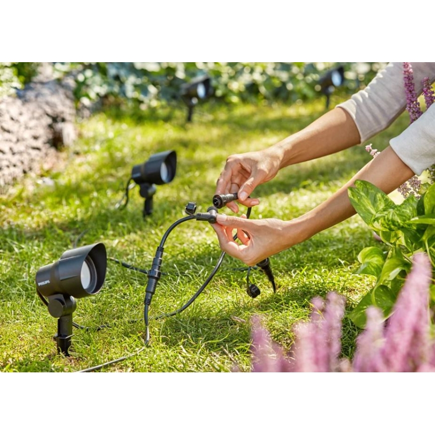 Philips - LED-ulkovalaisin LED/6W/12V 4000K IP44