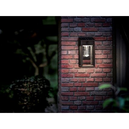 Philips - LED-aurinkoseinävalaisin liiketunnistimella ja hämäräkytkimellä GERI LED/3,2W/3,7V 2600 mAh 4000K IP44