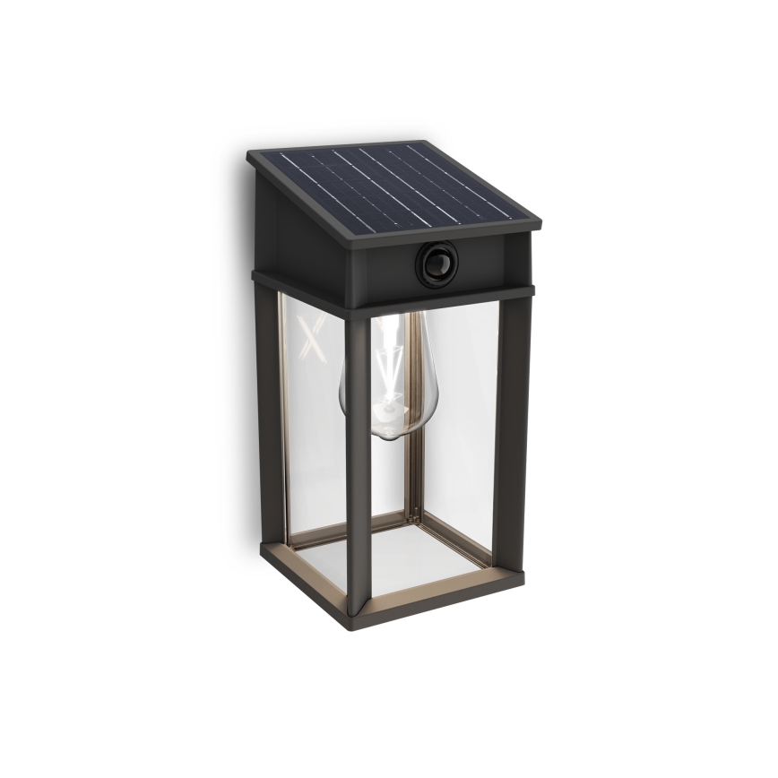Philips - LED-aurinkoseinävalaisin liiketunnistimella ja hämäräkytkimellä GERI LED/3,2W/3,7V 2600 mAh 4000K IP44