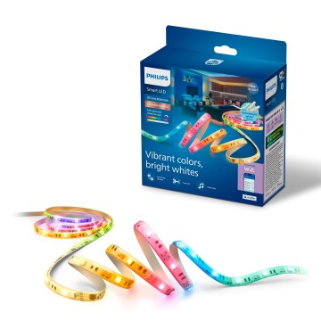 Philips - Himennettävä RGBIC LED-nauha SMART STRIP 10m LED/43W/230V 2700-6500K Wi-Fi