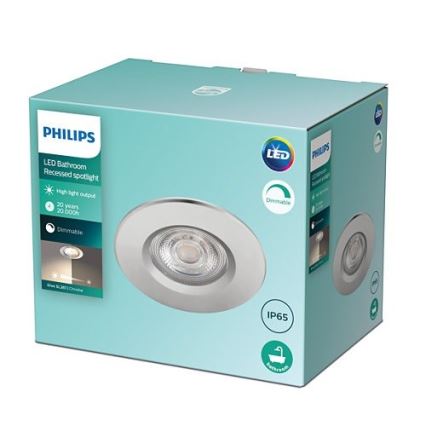 Philips - himmennettävä LED-alasvalo kylpyhuoneeseen DIVE LED/5W/230V IP65