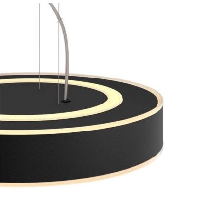 Philips - Himmennettävä LED-kattokruunu johdossa Hue LED/33,5W/230V 2200-6500K musta + kauko-ohjaus