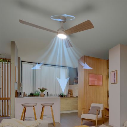 Philips - himmennettävä LED-kattotuuletin CIVX LED/24W/230V + kauko-ohjain