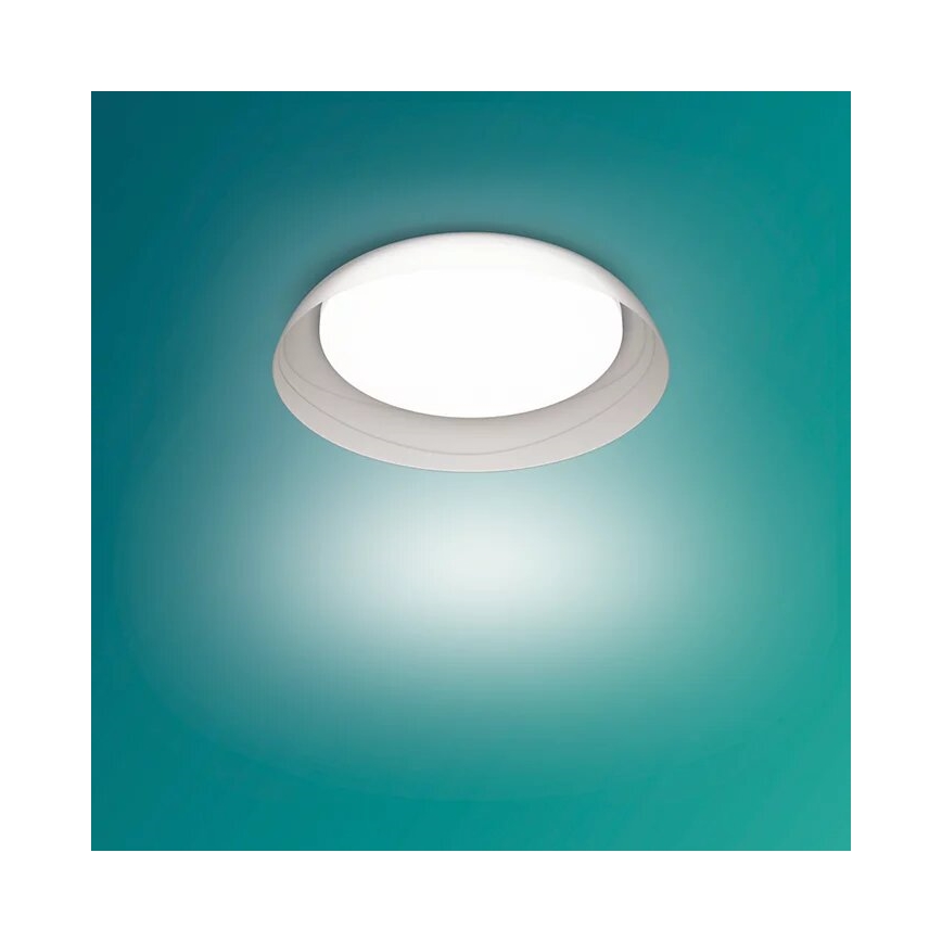 Philips - Himmennettävä LED-kattovalaisin FLETA SCENE SWITCH LED/10W/230V 4000K läpinäkyvä