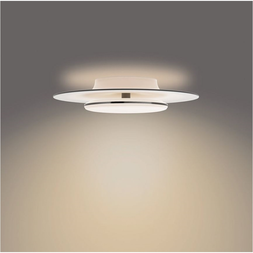 Philips- Himmennettävä LED-kattovalaisin SCENE SWITCH LED/30W/230V 2700K musta