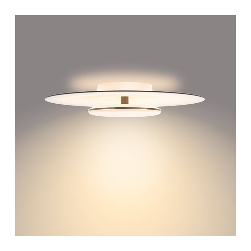 Philips- Himmennettävä LED-kattovalaisin SCENE SWITCH LED/40W/230V 2700K musta