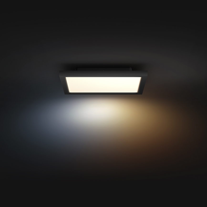 Philips - Himmennettävä LED-kattovalaisin Hue AURELLE LED/19W/230V 2200-6500K 30x30 cm musta