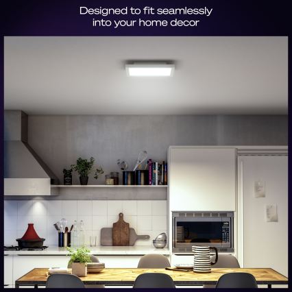Philips - Hue AURELLE himmennettävä LED-kattovalaisin LED/19W/230V 2200-6500K 30x30 cm valkoinen