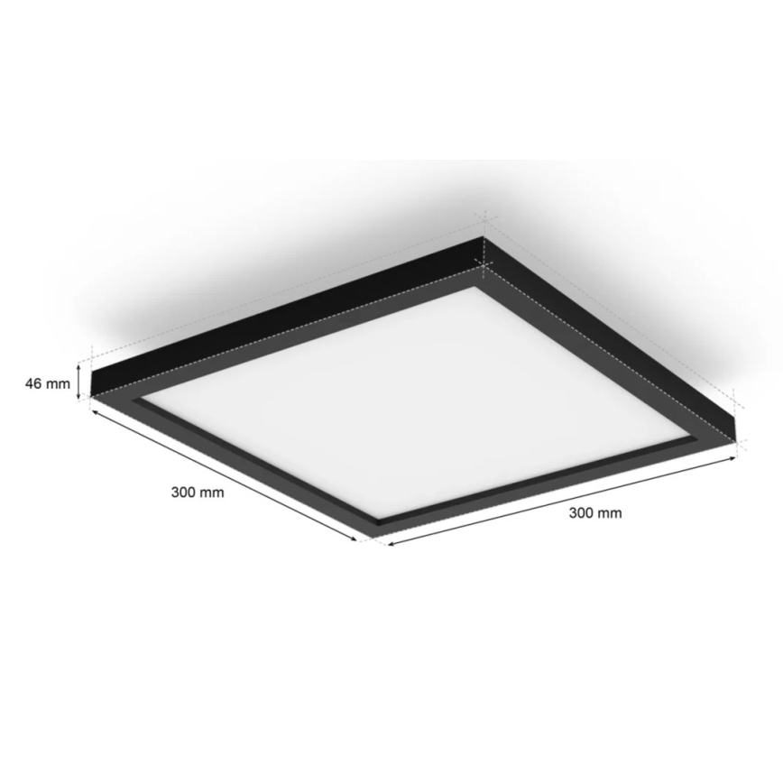 Philips - Himmennettävä LED-kattovalaisin Hue AURELLE LED/19W/230V + kauko-ohjaus