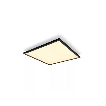 Philips - LED himmennettävä kattovalaisin Hue AURELLE LED/39W/230V 2200-6500K 60x60 cm musta
