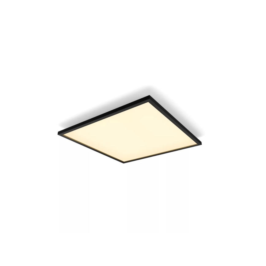 Philips - LED himmennettävä kattovalaisin Hue AURELLE LED/39W/230V 2200-6500K 60x60 cm musta