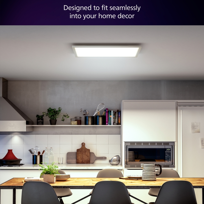 Philips - Hue AURELLE himmennettävä LED-kattovalaisin LED/39W/230V 2200-6500K 60x60 cm valkoinen