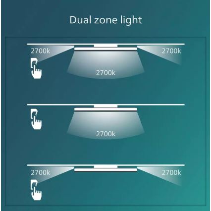 Philips - Himmennettävä LED-kattovalaisin SCENE SWITCH LED/18W/230V halkaisija 30 cm 2700K musta