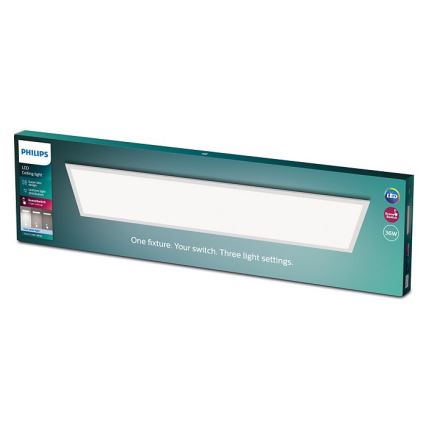 Philips - Himmennettävä LED-kattovalaisin SLIM SCENE SWITCH LED / 36W / 230V 4000K