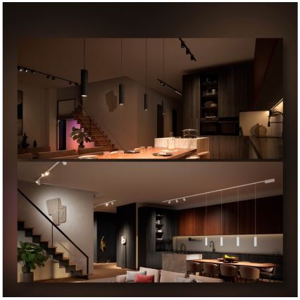 Philips - LED RGB Himmennettävä kohdevalo kiskojärjestelmään Hue PERIFO LED/5,2W/24V 2000-6500K