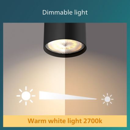 Philips - Himmennettävä LED-kohdevalo 3xLED/4,5W/230V