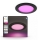 Philips - himmennettävä LED RGBW kylpyhuoneen alasvalaisin Hue SLIM LED/12W/230V 1000-20000K musta IP44