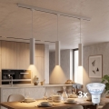 Philips - himmennettävä LED-riippuvalaisin vaijerikiinnityksellä EASYLINK-kiskojärjestelmään 3xGU10/7W/230V 2200-2700K 1 m valkoinen