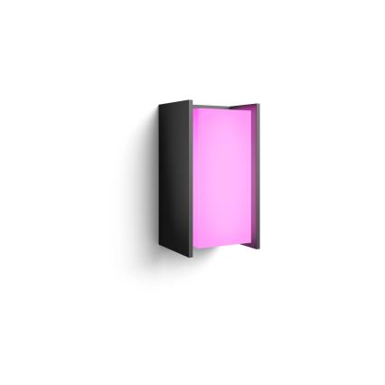 Philips - LED-himmennettävä ulkoseinävalaisin Hue TURACO White And Color Ambiance 1xE27/8,1W/230V 1000-20000K