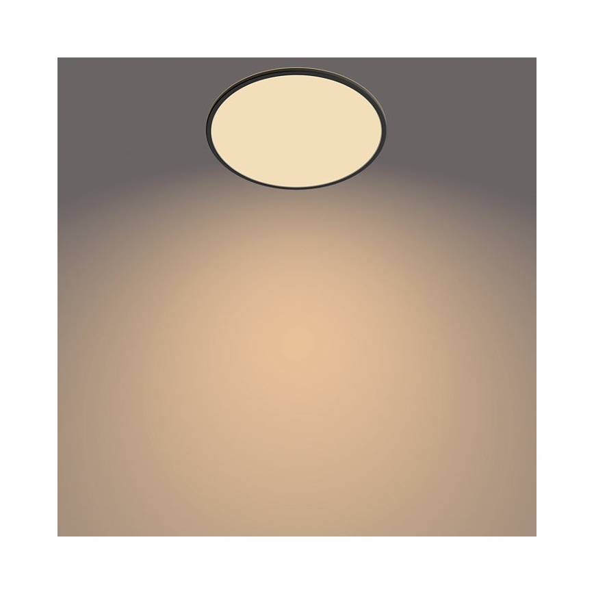 Philips - Himmennettävä LED-ulkovalo SUPERSLIM SCENE SWITCH LED/15W/230V IP54 musta