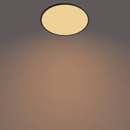 Philips - Himmennettävä LED-ulkovalo SUPERSLIM SCENE SWITCH LED/15W/230V IP54 musta