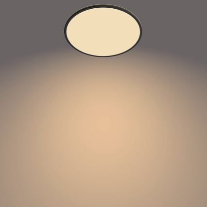 Philips - Himmennettävä LED-ulkovalo SUPERSLIM SCENE SWITCH LED/15W/230V IP54 musta