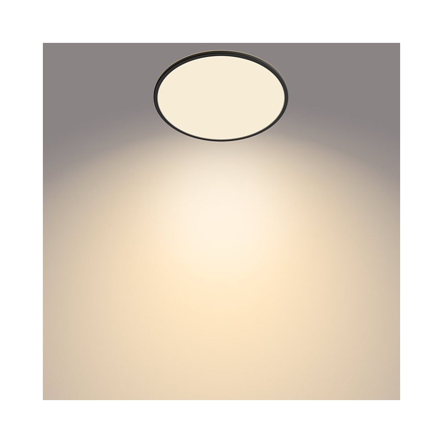 Philips - Himmennettävä LED-ulkovalo SUPERSLIM SCENE SWITCH LED/15W/230V IP54 musta