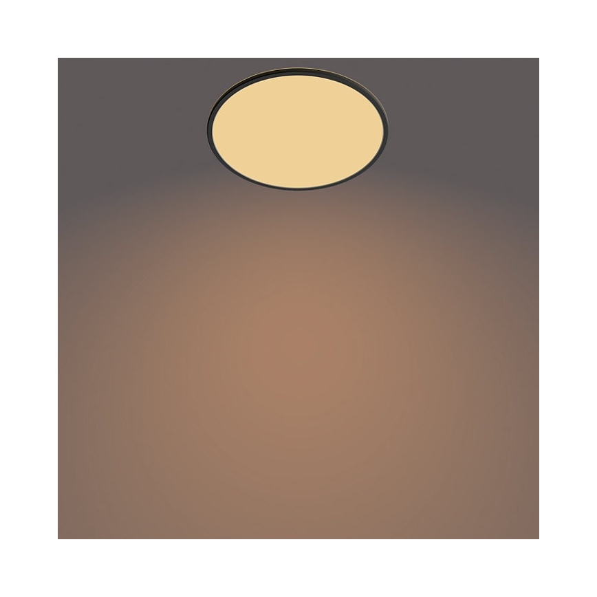 Philips - Himmennettävä LED-ulkovalo SUPERSLIM SCENE SWITCH LED/15W/230V IP54 musta