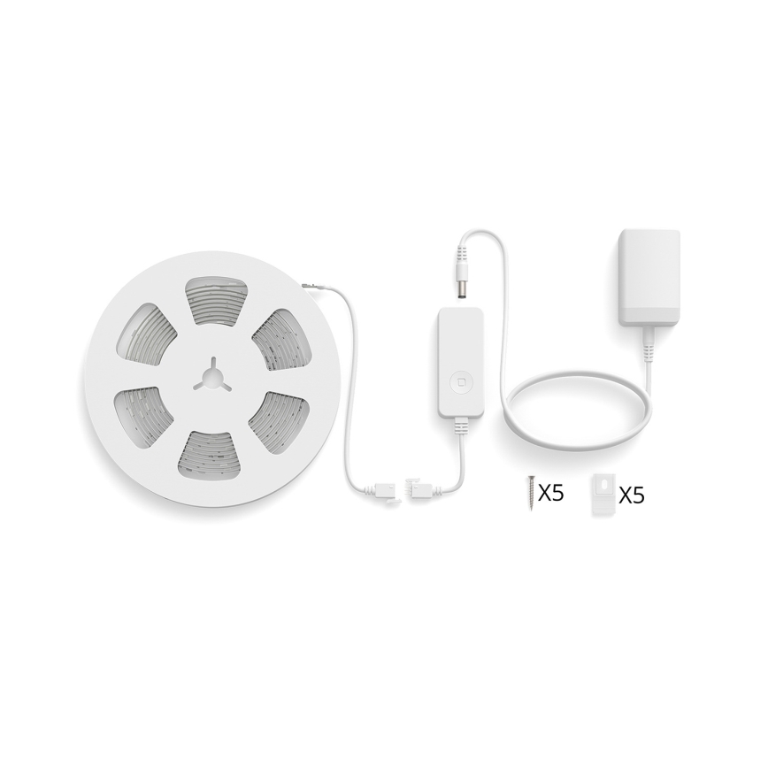 Philips - Himmennettävä RGB-LED-nauha SMART STRIP 5m LED/7W/230V 2200-6500K Wi-Fi