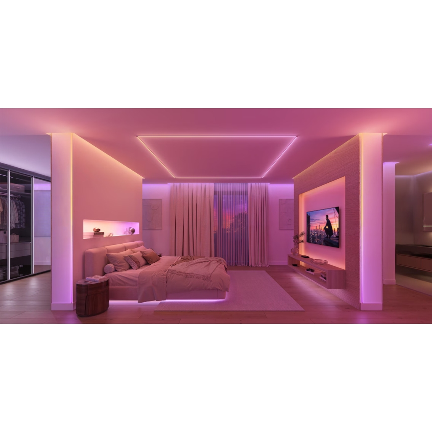 Philips - himmennettävä RGBW-LED-nauha Hue FLUX 10m LED/20W/230V 2200-6500K
