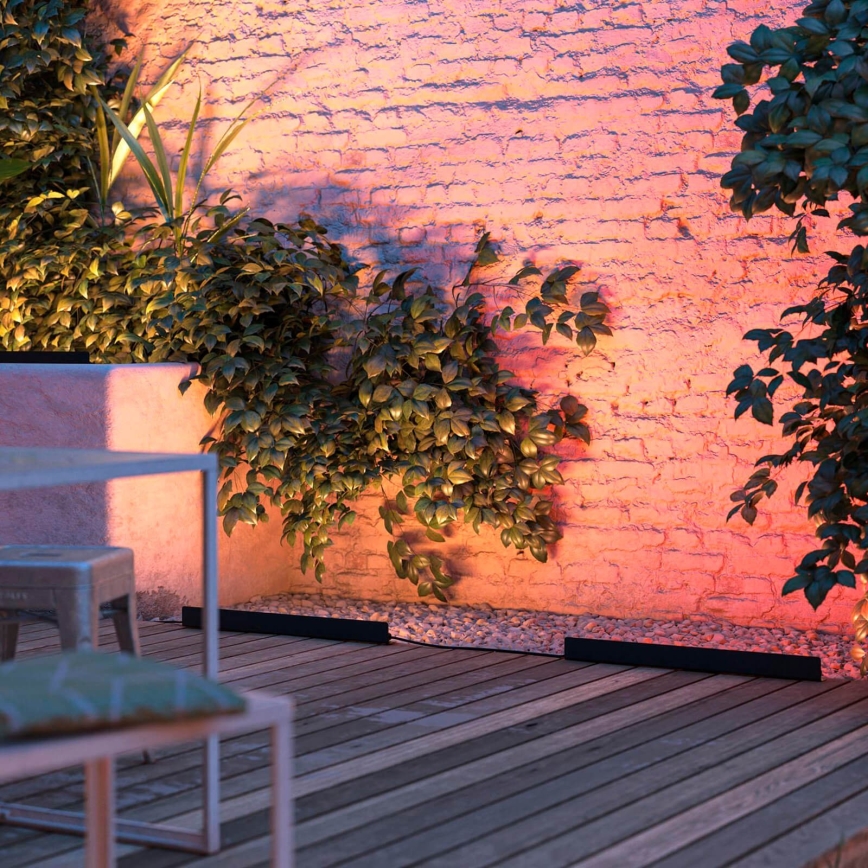 Philips - LED RGBW himmennettävä ulkovalaisin Hue White and Color Ambiance LED/20W/24V IP65