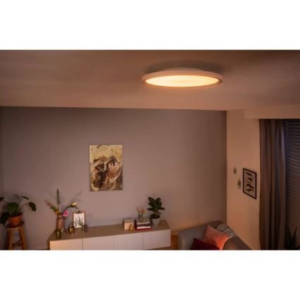 Philips - LED himmennettävä kattovalaisin Hue AURELLE LED/21W/230V 2200-6500K halkaisija 39,5 cm valkoinen