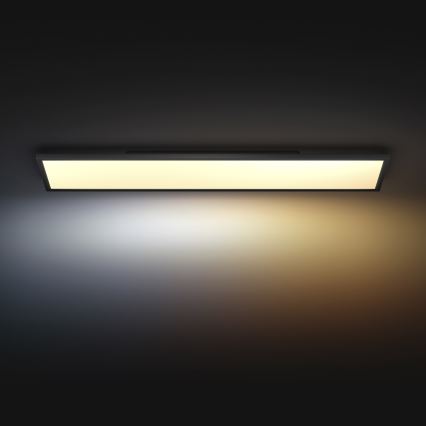 Philips - Hue AURELLE himmennettävä LED-kattovalaisin LED/39W/230V 2200-6500K 120x30 cm musta
