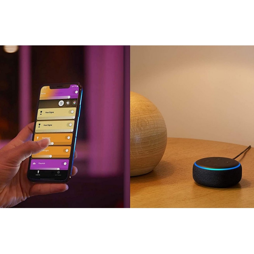 Philips - LED RGBW himmennettävä Hue CENTRIS kohdevalaisin LED/11W/230V + 2xGU10/5,7W