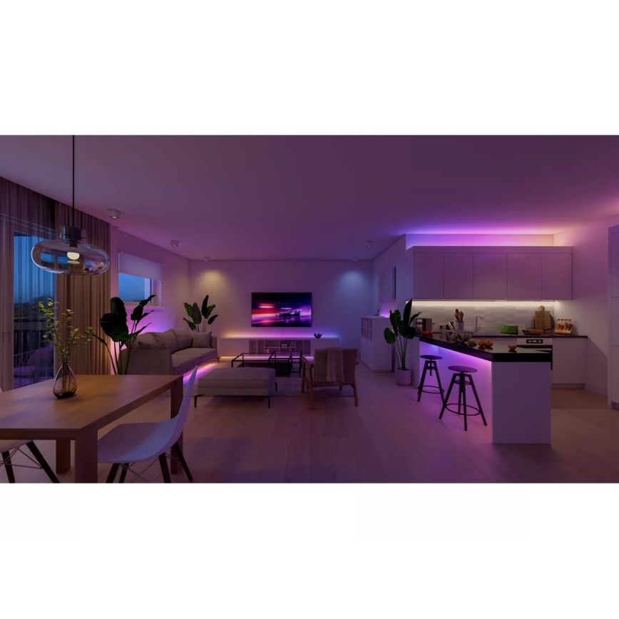 Philips Hue ESSENTIAL RGBW - himmennettävä LED-nauha 5 m, 15,3 W, 230 V, 2200–6500 K