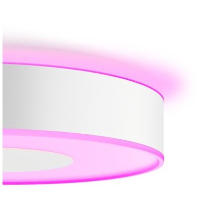 Philips -LED RGB himmennettävä kattovalaisin Hue INFUSE LED/33,5W/230V 2000-6500K halkaisija 381 mm valkoinen