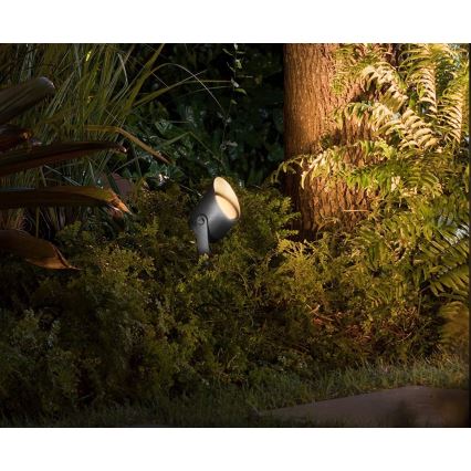 Philips - Hue LILY LED/15W/230V IP65 säädettävä ulkovalaisin RGB-LEDillä