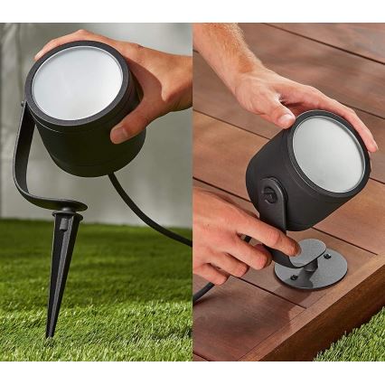 Philips - Hue LILY LED/15W/230V IP65 säädettävä ulkovalaisin RGB-LEDillä