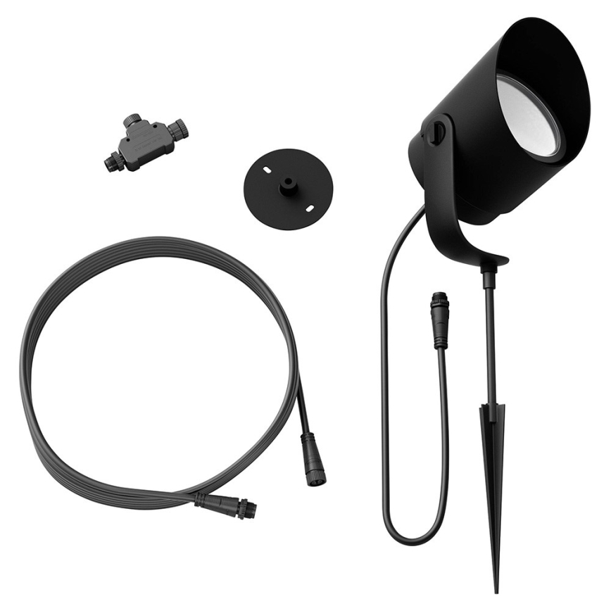 Philips - Hue LILY LED/15W/230V IP65 säädettävä ulkovalaisin RGB-LEDillä