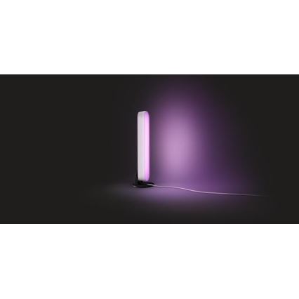 Philips - Laajennussarja LED RGB -himmennettävä pöytälamppu Hue PLAY LED/6W/230V valkoinen