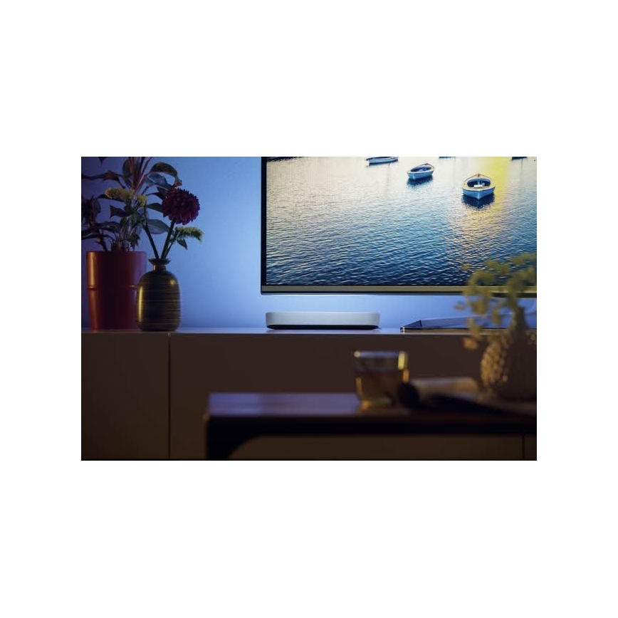 Philips - Laajennussarja LED RGB -himmennettävä pöytälamppu Hue PLAY LED/6W/230V valkoinen