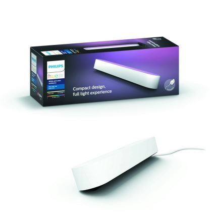 Philips - Laajennussarja LED RGB -himmennettävä pöytälamppu Hue PLAY LED/6W/230V valkoinen