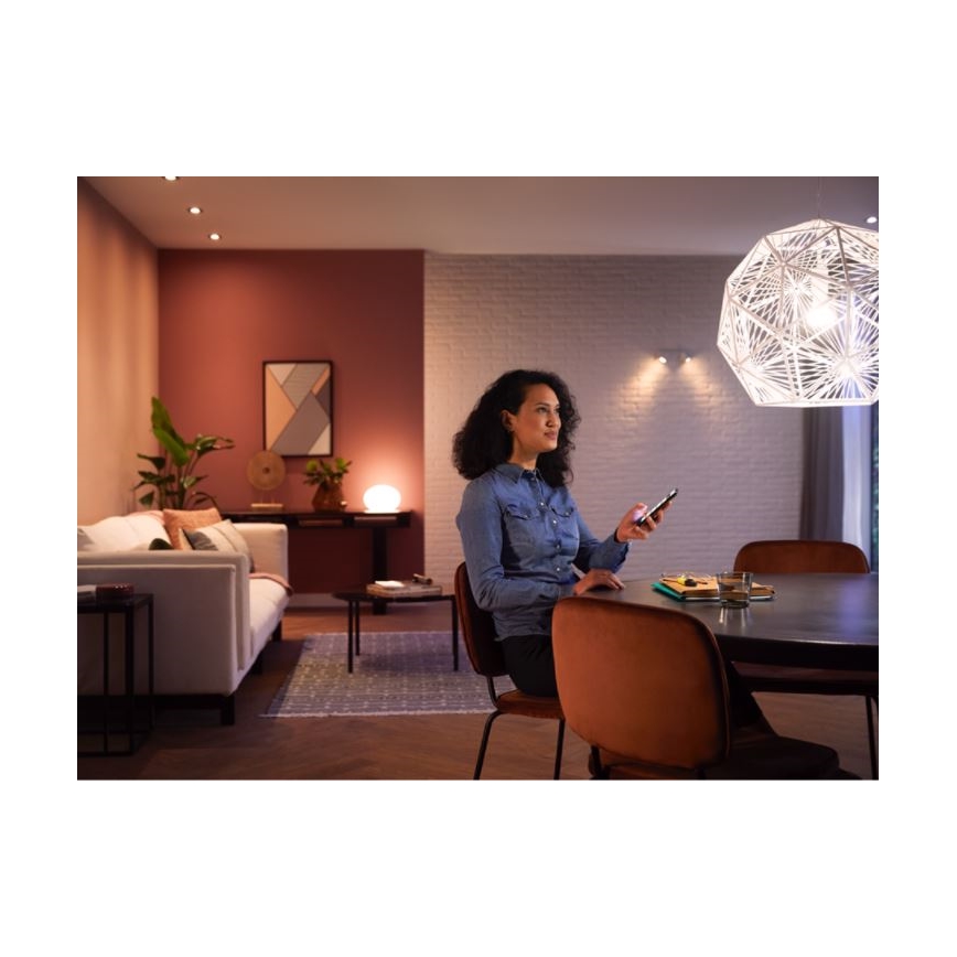 Perussarja Philips Hue White Ambiance 3xE27/11W 2200-6500K + yhdistyslaite ja kaukosäädin
