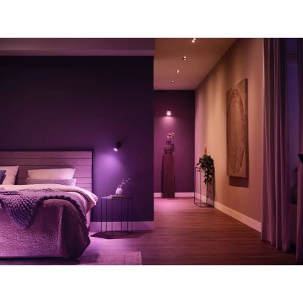 LED RGBW himmennettävä lamppu Philips Hue White And Color Ambiance GU10/4,2W/230V 2000-6500K