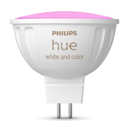 LED RGBW himmennettävä lamppu Philips Hue White And Color Ambiance GU5,3/MR16/6,3W/12V 2000-6500K